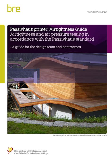 passivhaus air permeability testing scotland|The PH+ guide to airtightness .